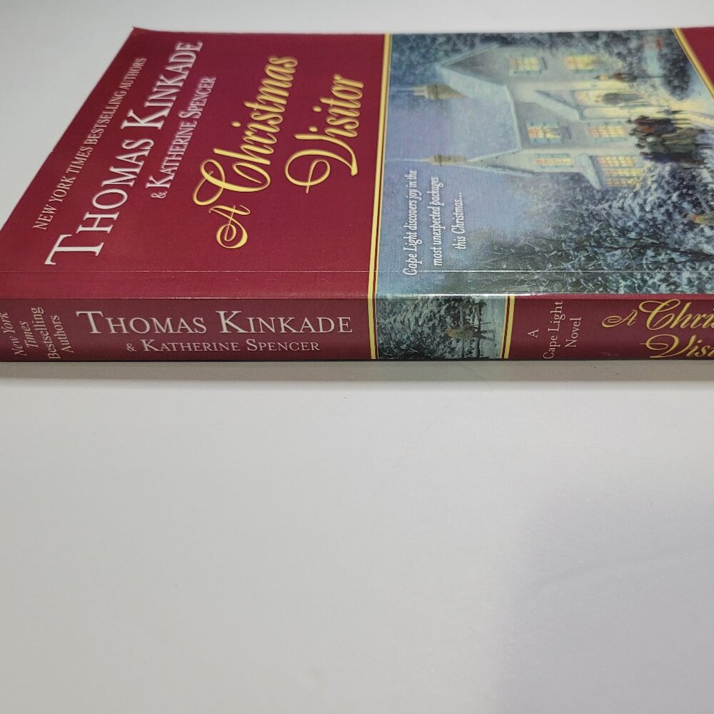 A Christmas Visitor: A Cape Light Novel By Thomas Kinkade - Paperback - Picture 3 of 4